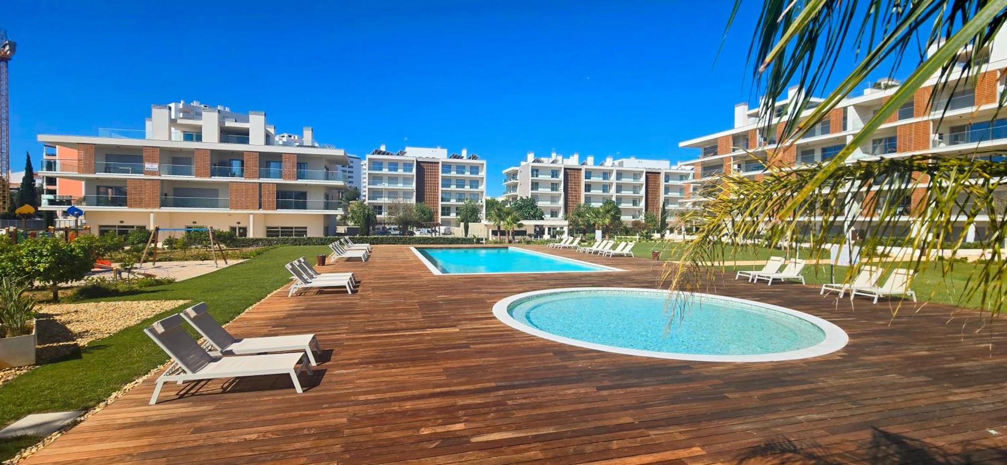 Marvell Design With Heated Pool&Gym&Playground Apartment Albufeira Exterior photo